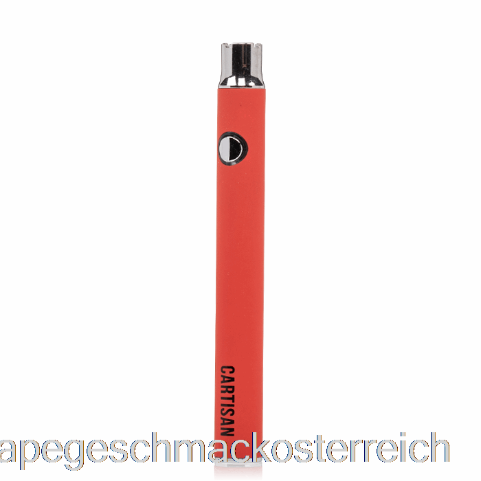 Cartisan Button VV 400 510 Batterie Roter Vape-Geschmack